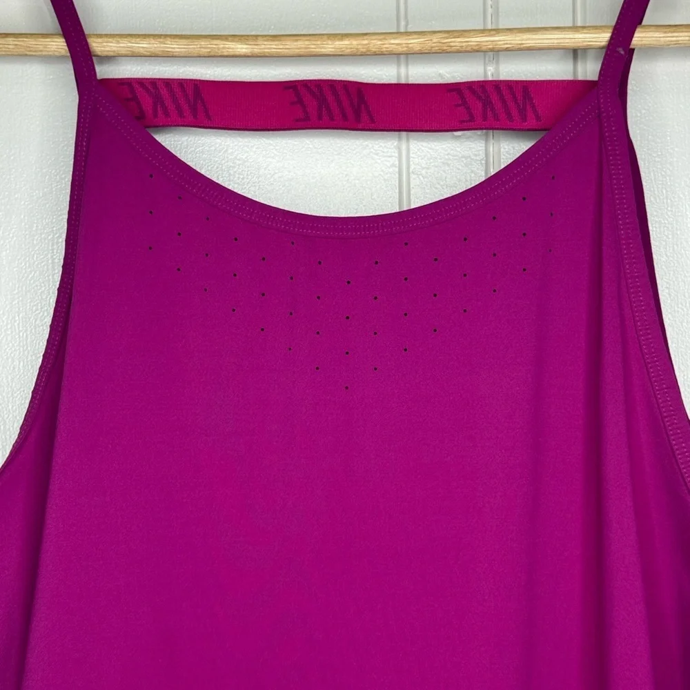 Nike Women's Dry Elastika V-Back Violet Training Tank Top